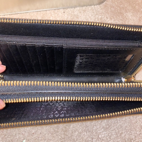 Kate Spade Anita Patterson Drive Wallet Black - Picture 3 of 3